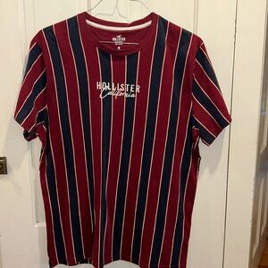Hollister striped tshirt